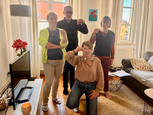 Photo d'un atelier pendule avec Isabelle Troussicot - Magnétiseuse Energéticienne